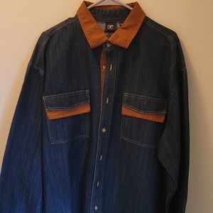 Stacy Adam's denim shirt